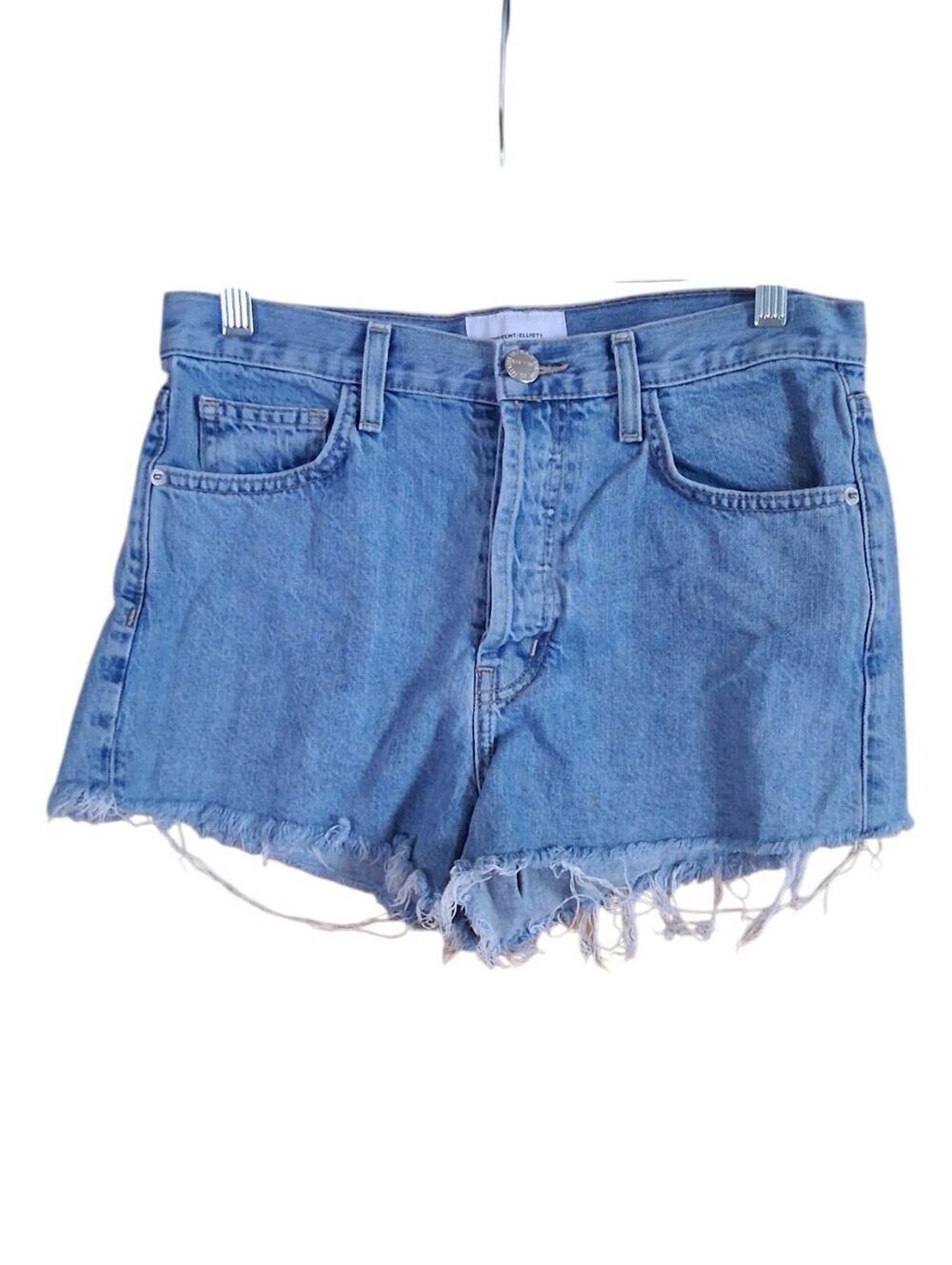 Current Elliott The Ultra High Rise Short Cut Off Button Fly Size 28